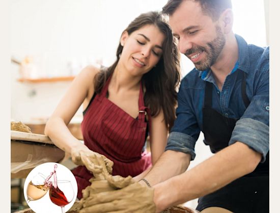 Wine and Wheel Clay Class