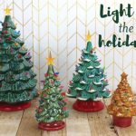 HAPPY LITTLE TREES – VINTAGE CERAMIC TREE (LIGHT UP) PAINTING EVENT