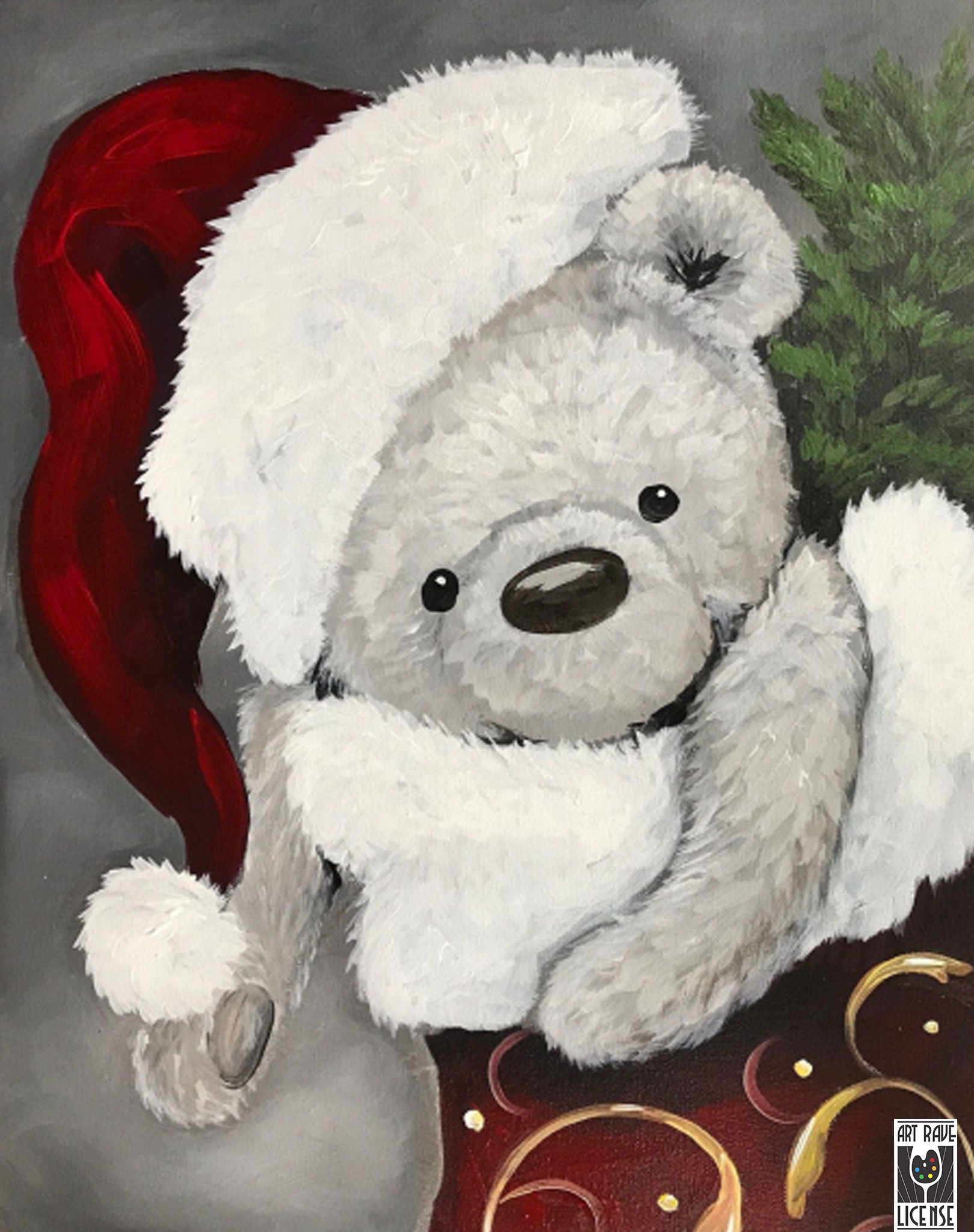 Cozy Christmas - Canvas Paint & Sip