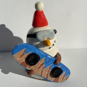 Cool Snowman clay project