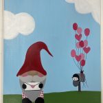 Galentine Gnome - Canvas Paint & Sip