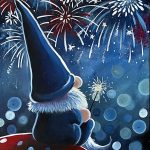 Gnome Of The Brave - Canvas Paint & Sip