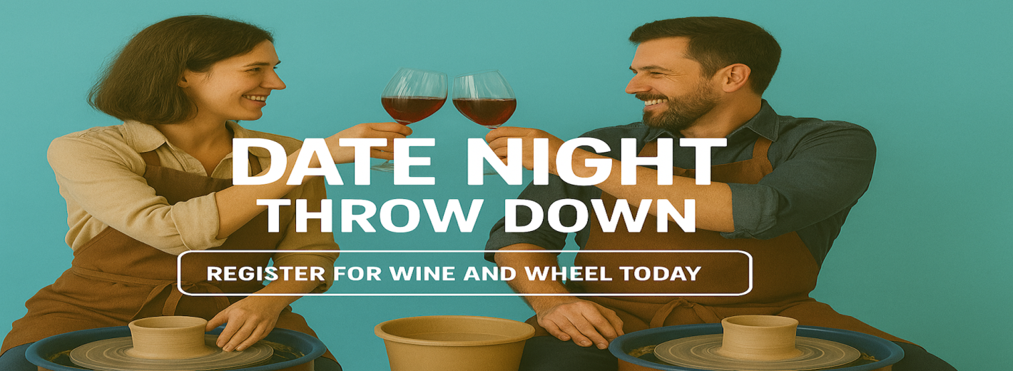 Date Night Throw-Down Wine & Wheel Banner