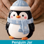 Penguin Jar - Hand Building Clay Class