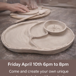 Clay Hand-Building: Charcuterie Board Workshop