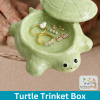 Clay Hand-Build: Turtle Trinket Box