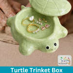 Clay Hand-Build: Turtle Trinket Box