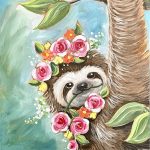 Fashionably Slooow- Guided Paint & Sip Canvas Night