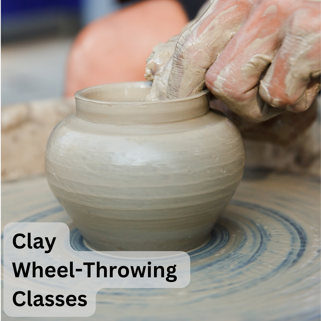Clay Wheel Throwing Classes at Burst Of Butterflies Art Studio Peoria Arizona